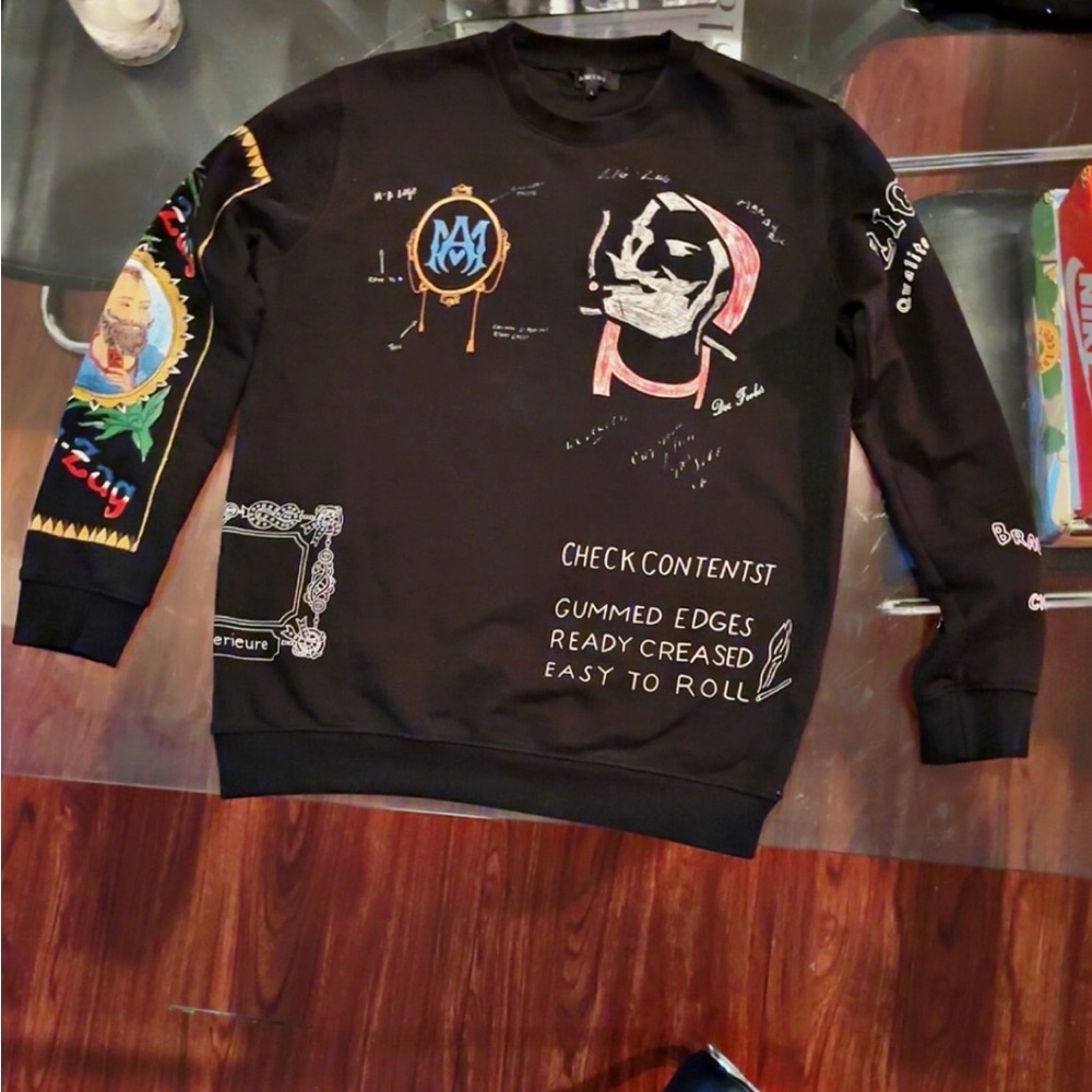AMIRI Black Sweater